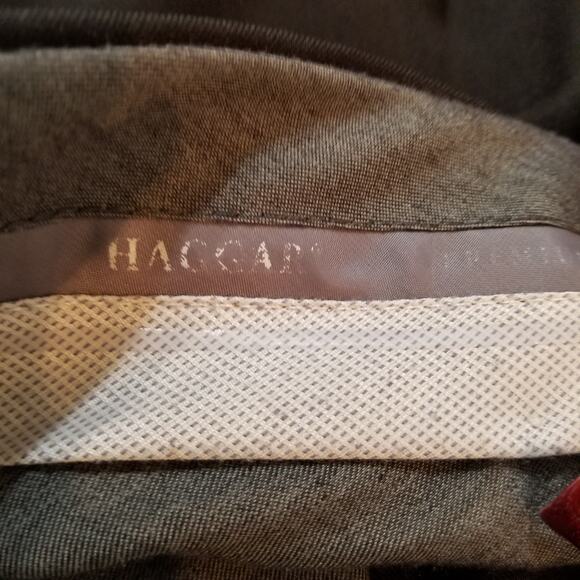 HAGGAR Premium Comfort Men's Black Dress Pants  Size 30W X 30L - Picture 8 of 11